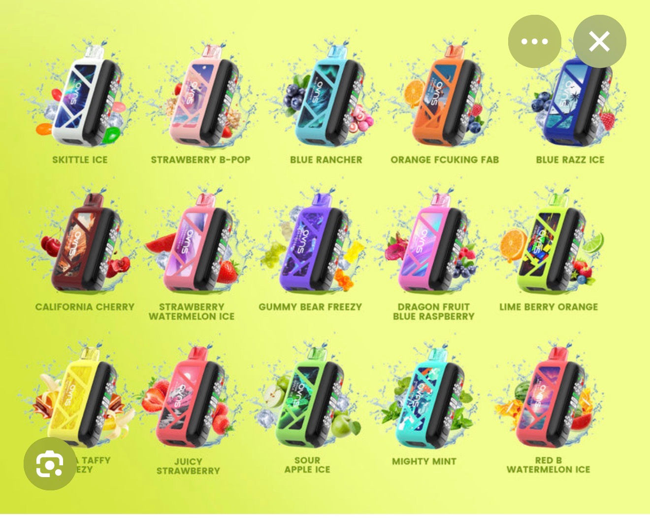 OVNS up to 50000 puffs