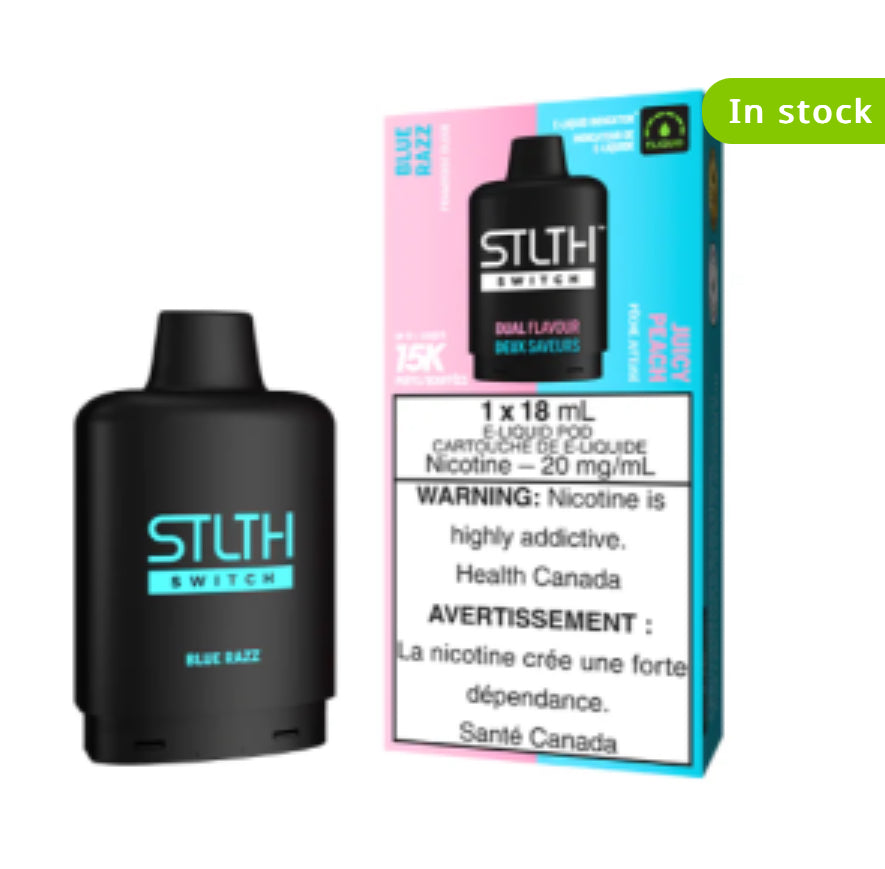 STLTH LOOP SWITCH PODS ONLY (UP TO 15K PUFFS) NEW!!!