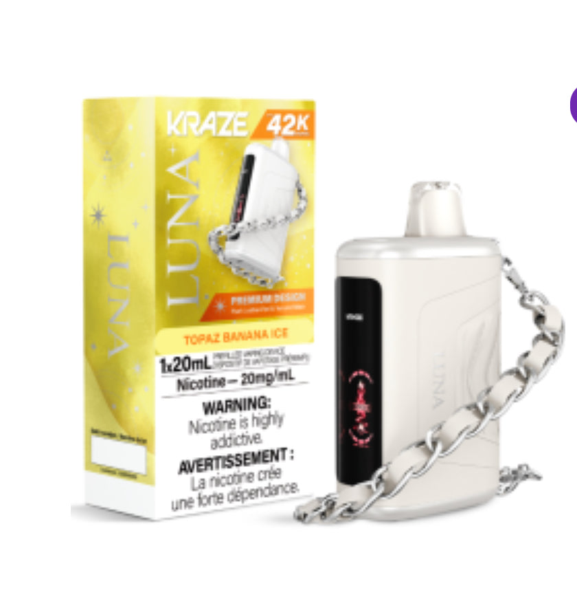 KRAZE 42000 Puffs LUNA - DISPOSABLE VAPE