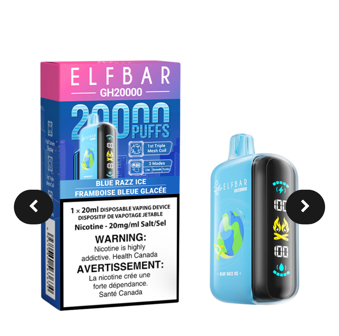 ELF BAR GH 20000 puffs (NEW!!)