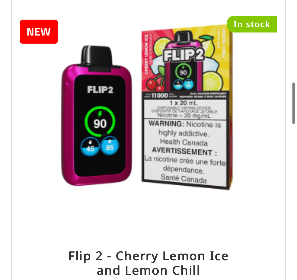 FLIP 2 - 11000 PUFFS (NEW)