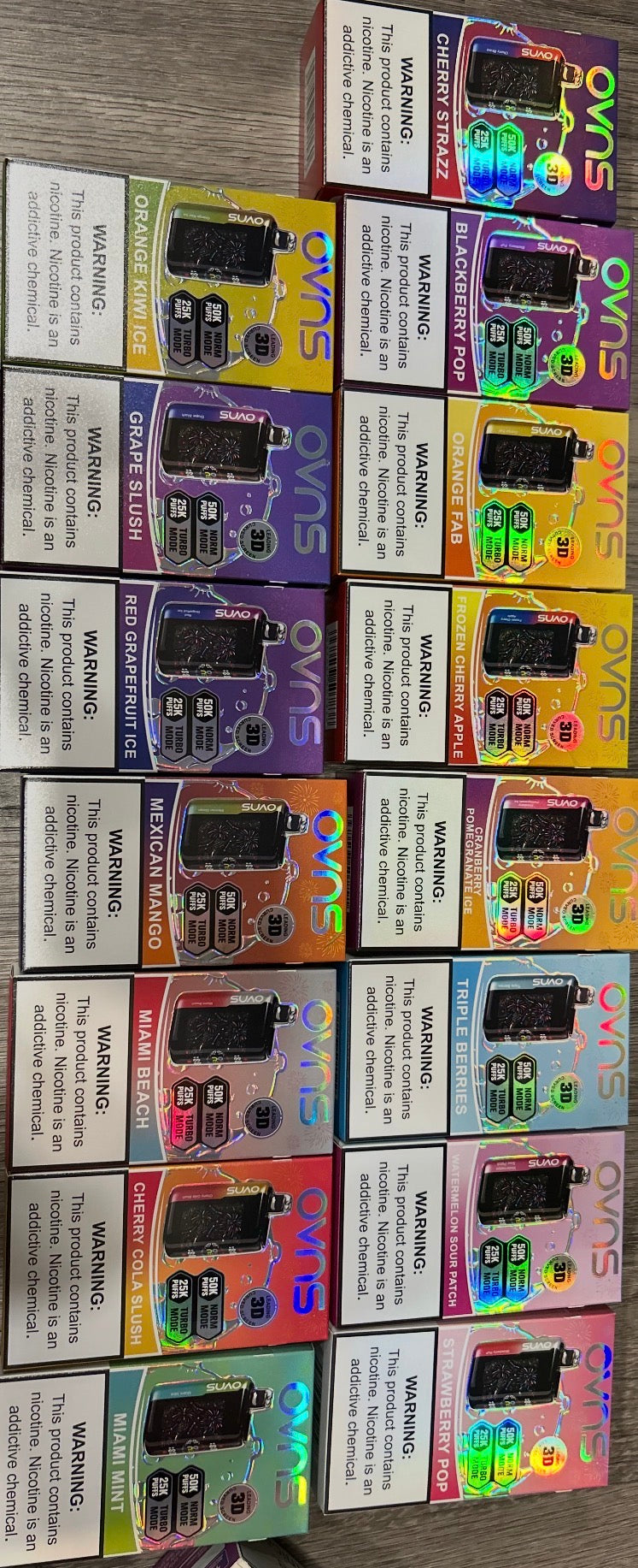 OVNS up to 50000 puffs