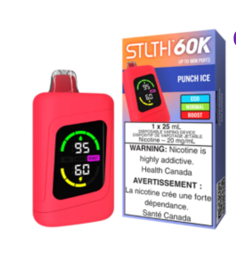 STLTH 60K - up to 60k puffs