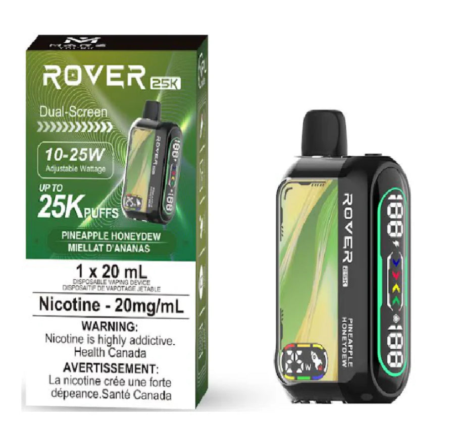 MARZ ROVER 25K PUFF REGULAR AND S50 SYNTHETIC DISPOSABLE VAPE 20ML