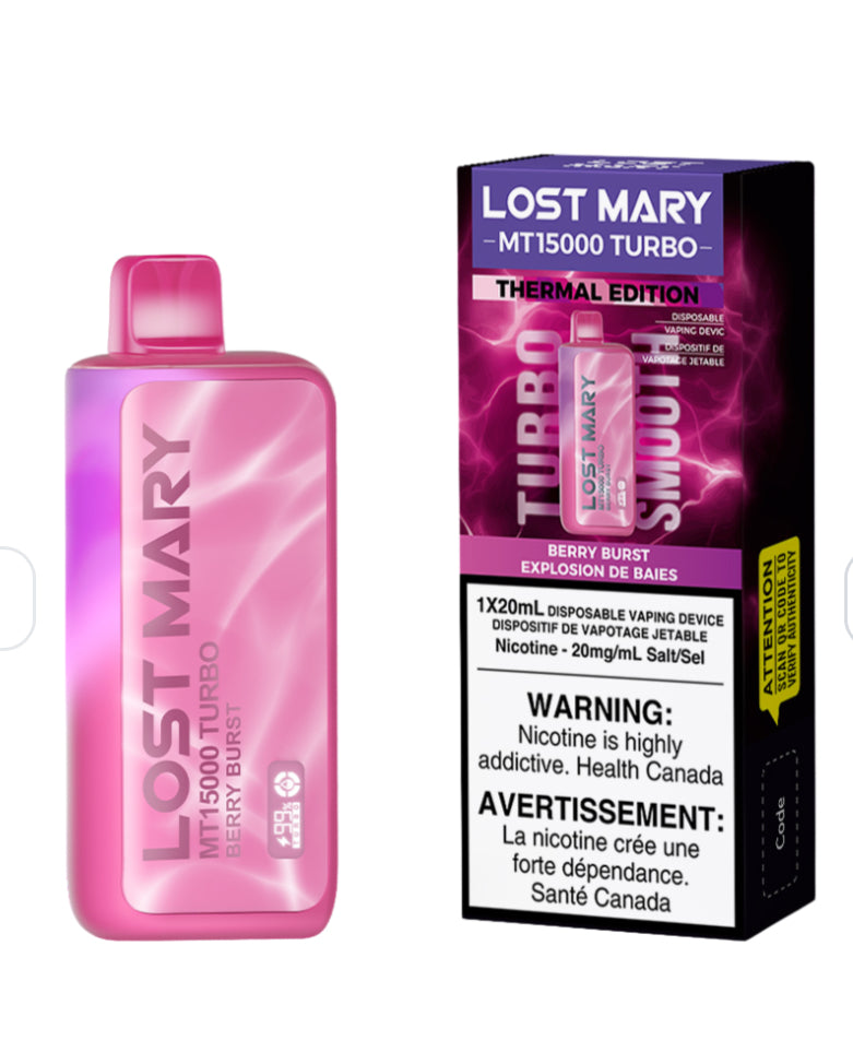 LOST MARY MT up to 15000 puffs TURBO