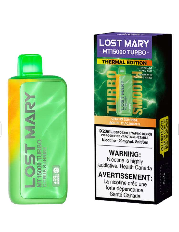 LOST MARY MT up to 15000 puffs TURBO