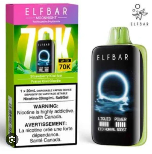 ELF BAR MOONNIGHT 70K - disposable vape
