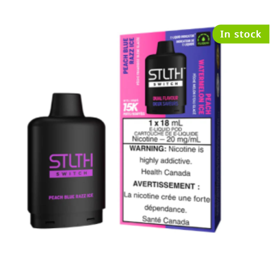 STLTH LOOP SWITCH PODS ONLY (UP TO 15K PUFFS) NEW!!!