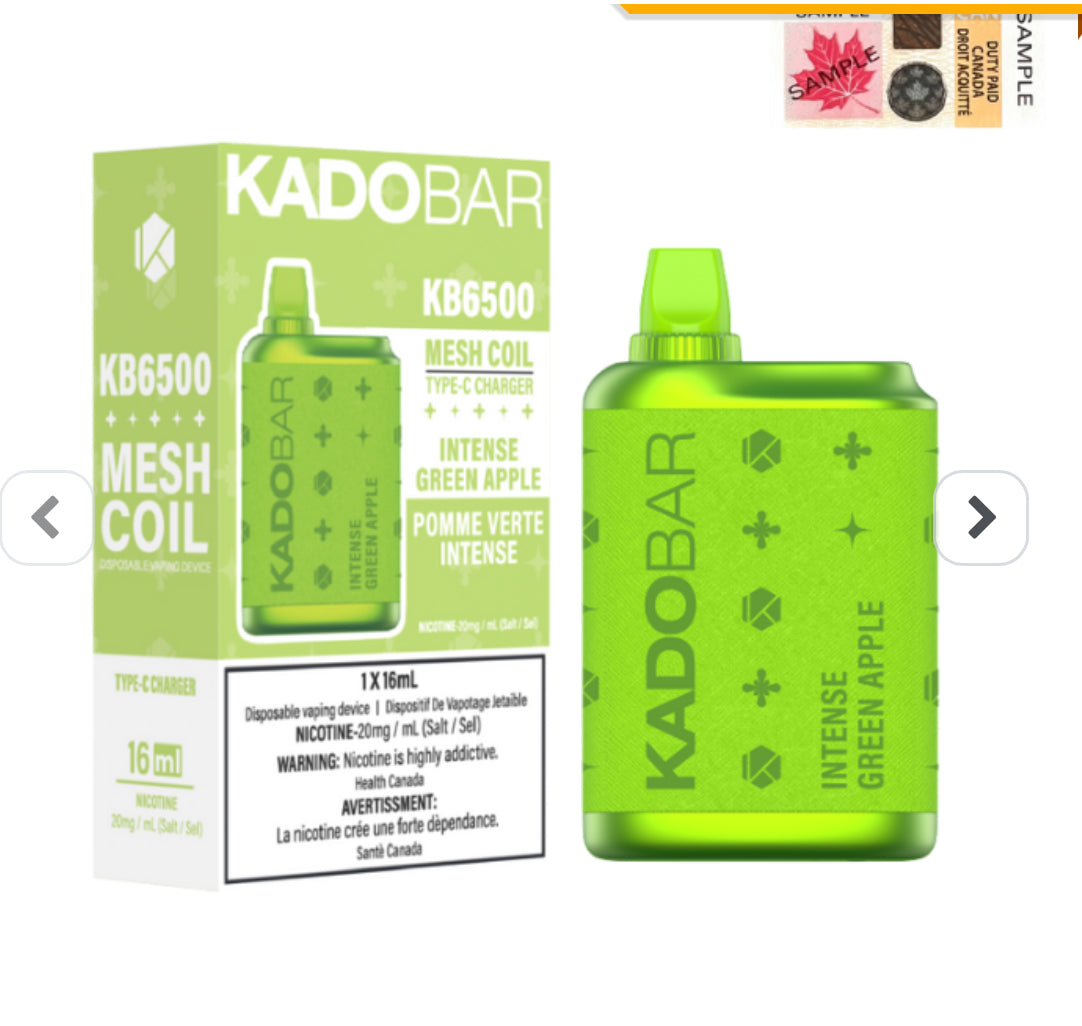 KADO DISPOSALS 6500 Puffs SPECIAL PRICE!!!!!