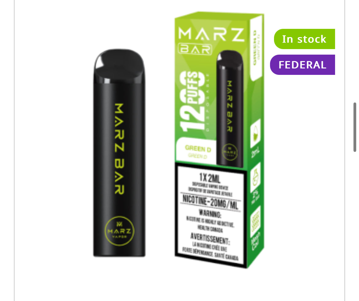 MARZ BAR -1200 PUFFS