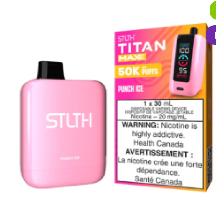 STLTH TITAN MAX - 50K PUFFS