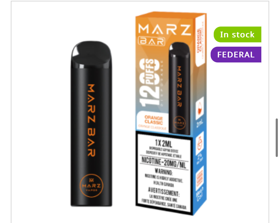 MARZ BAR -1200 PUFFS – Vapor Head Halifax
