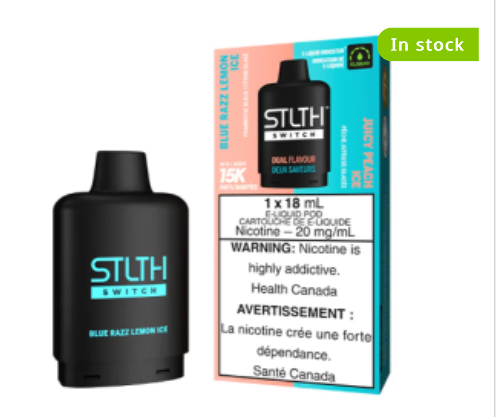 STLTH LOOP SWITCH PODS ONLY (UP TO 15K PUFFS) NEW!!!