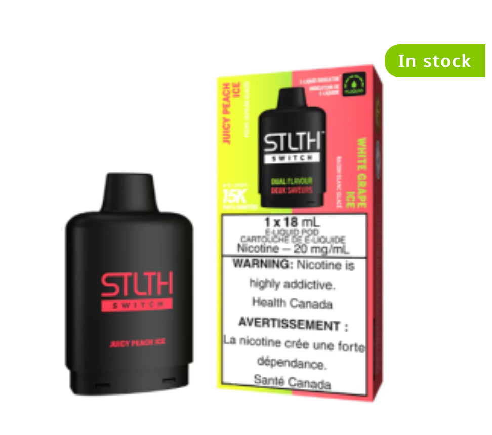 STLTH LOOP SWITCH PODS ONLY (UP TO 15K PUFFS) NEW!!!