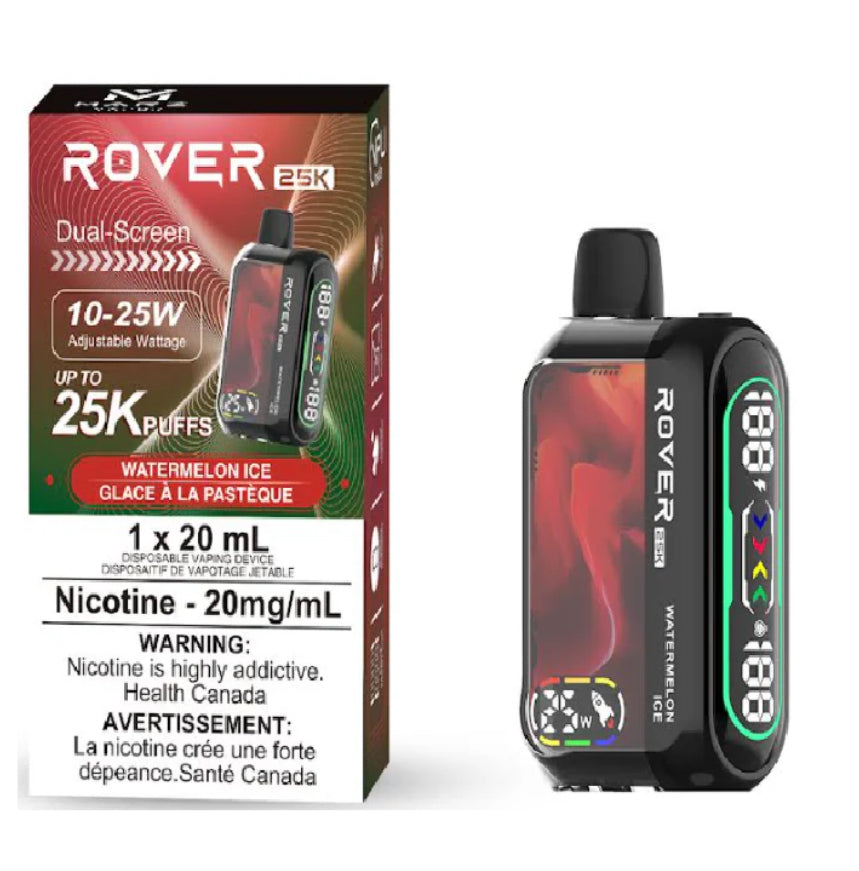 MARZ ROVER 25K PUFF REGULAR AND S50 SYNTHETIC DISPOSABLE VAPE 20ML