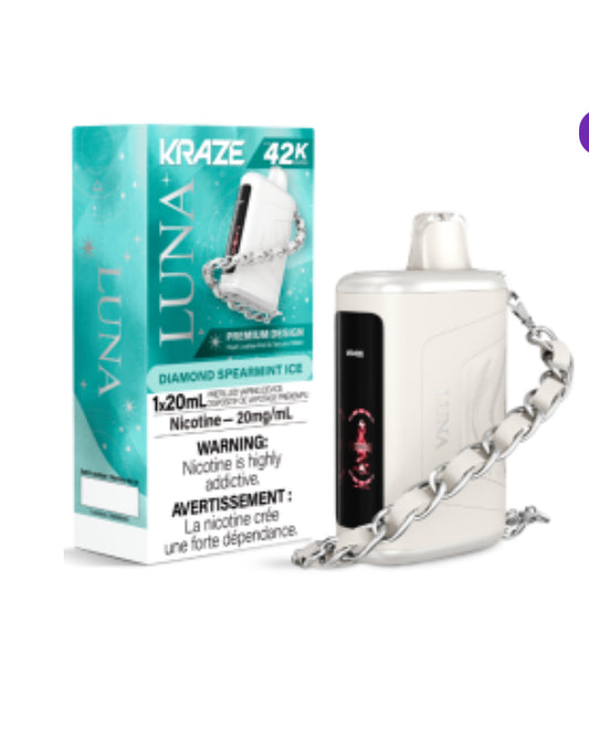 KRAZE 42000 Puffs LUNA - DISPOSABLE VAPE